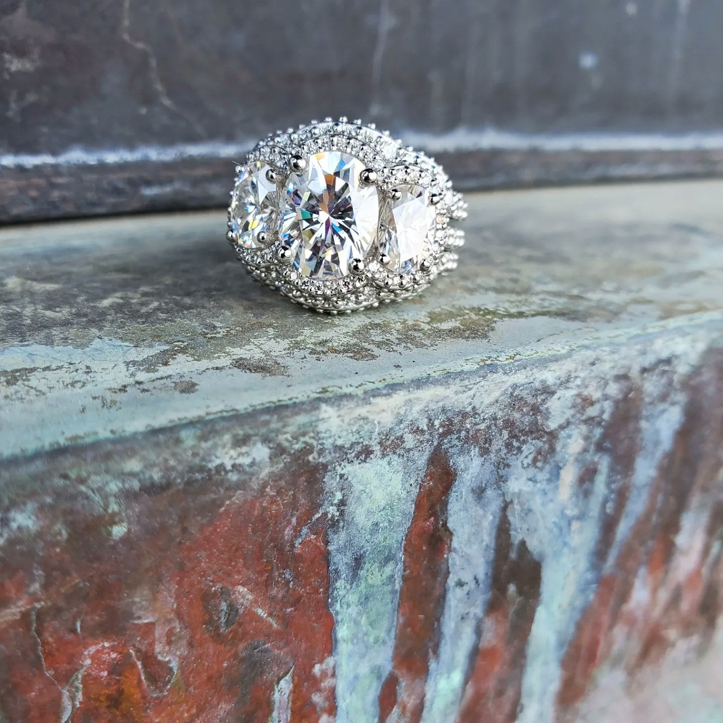Halo Engagement Ring