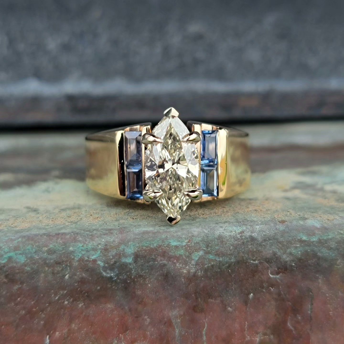 Marquise Engagement Ring