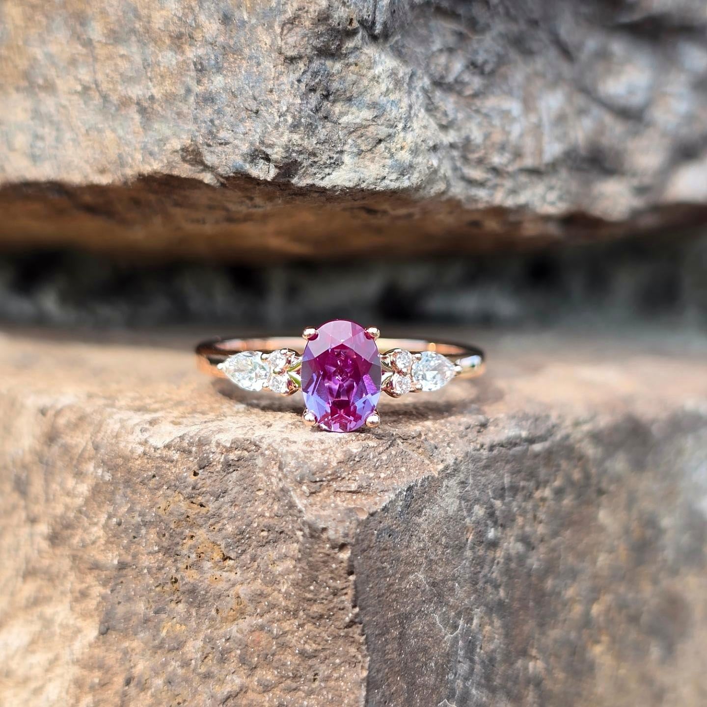 Sapphire Engagement Ring